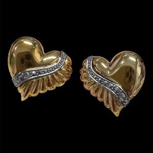 Vintage Avon Heart Post-Back Earrings
from The Velvet Vault